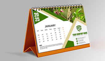 Calender printing